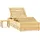furnicato Garten-Sonnenliege 198 x 90 x 30-75 cm Anthrazit