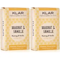 Klar Seifen Muskat & Vanille Feste 100 g