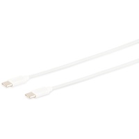 ShiverPeaks USB-C Ladekabel, 2.0, ABS, weiß, 0,5 m
