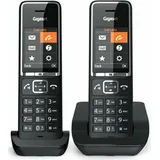Gigaset COMFORT 550 duo Analoges Telefon Anrufer-Identifikation Schwarz - Schwarz