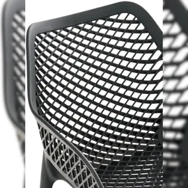 CLP Air XL Stapelstuhl 57 x 60 x 81 cm dunkelgrau