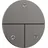 Hansgrohe ShowerSelect Comfort S Unterputzventil für 3 Verbraucher Brushed Black Chrome 15558340