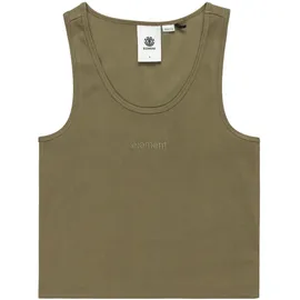 Element Tanktop "Yarnhill", Damen, Gr. L, grün (kalamata), Obermaterial: 95% Baumwolle, 5% Elasthan., Tops Tanktop