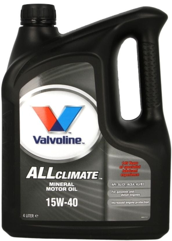 Motoröl VALVOLINE All Climate 15W40, 4L