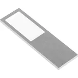 L&S Lucky 5 led Unterbauleuchte Einzelleuchte Leuchte Edelstahleffekt