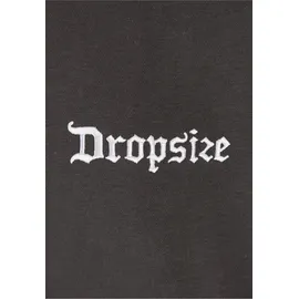 dropsize Super Heavy Oversize Blank Zip Hoodie", - Schwarz