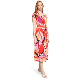 Betty Barclay Jerseykleid Blumenprint Rot/Pink 46