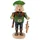 Kuhnert - Original Erzgebirgische Holzkunst Räuchermann Räucherfigur 22cm - Jäger