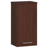 Akord Hängeschrank, Wenge, Holzwerkstoff, Holz Optik, 2 Fächer, Rechteckig, 30x60x22.5 cm, Badezimmer, Badezimmerschränke, Hängeschränke