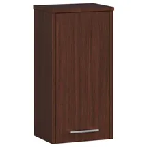 Akord Hängeschrank, Wenge, Holzwerkstoff, Holz Optik, 2 Fächer, Rechteckig, 30x60x22.5 cm, Badezimmer, Badezimmerschränke, Hängeschränke