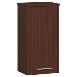 Akord Hängeschrank, Wenge, Holzwerkstoff, Holz Optik, 2 Fächer, Rechteckig, 30x60x22.5 cm, Badezimmer, Badezimmerschränke, Hängeschränke