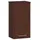 Akord Hängeschrank, Wenge, Holzwerkstoff, Holz Optik, 2 Fächer, Rechteckig, 30x60x22.5 cm, Badezimmer, Badezimmerschränke, Hängeschränke
