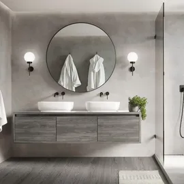 ML-Design Deluxe PVC Bodenbelag, Selbstklebende Vinylboden 16 Dielen Eiche Grau