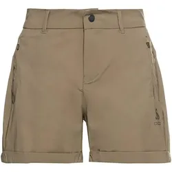 ODLO Damen Shorts Shorts CONVERSION, lead gray, 44
