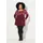 Ulla Popken Longshirt in dunkle beere | 58-60
