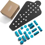 Flexmate weltweit erste Faszienmatte die Verspannungen & Schmerzpunkte behandelt | Therapie Matte mit 3 verschiedenen Modulen (HWS – BWS – LWS) | Kopf-Nackenschmerzen, Massagematte | Faszienrolle