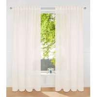 MY HOME Gardine MY HOME "Dolly" Gr. 4, beige