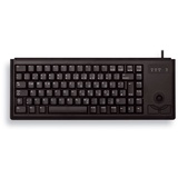 Cherry Compact-Keyboard G84-4400 US schwarz G84-4400LPBEU-2