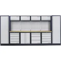 Kraftwerk MOBILIO-EX 6er Komplett-Kombi mit Lochwand, Buche