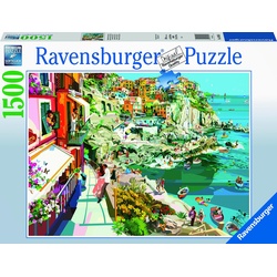 Ravensburger Puzzle 16953 Verliebt in Cinque Terre 1500 Teile Puzzle (1500 Teile)