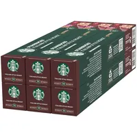 STARBUCKS Italian Style Roast für NESPRESSO Kaffeekapseln (6 x 10 Kapseln)
