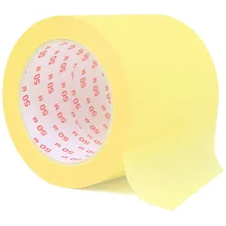 KK Verpackungen 5 x Kreppband 100 mm x 50 m Malerkrepp Abklebeband Klebeband Abdeckband Krepp