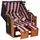 Outsunny Strandkorb BxHxT: 118 x T79 x H160 cm
