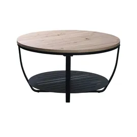 M2 Kollektion Couchtisch Palermo in schwarz, B/H/T = 80x43x80cm