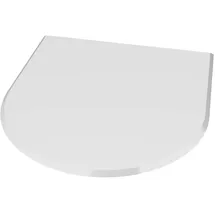 Valo Glasbodenplatte Rundbogen 100 cm x 120 cm Stärke 8 mm Glasklar