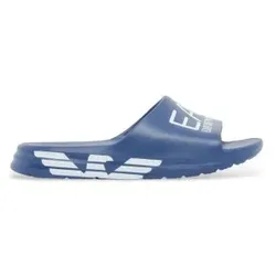 EA7 Unisex. 7X000356_AF18618 Pantoffeln Crusher Distance blau (39), Lässig, Synthetisch, Strandbekleidung