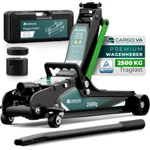 CARGO VA Intelligent Vehicle Accessories Rangierwagenheber Stahl 2,5T 85-380 mm grün