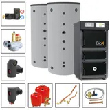 solarbayer� Solarbayer Holzvergaserset BioX 15- 2C Variante C mit 2xSLS-800S Pufferspeicher