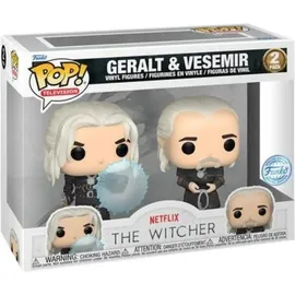 Funko Pop the Witcher Geralt & Vesemir 2er Pack