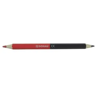 Donau Elektronik DONAU Farbstift-Silbenstift Jumbo - rot/blau,