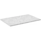 Vicco Küchenarbeitsplatte R-Line Marmor Weiß 97 cm