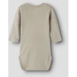 NAME IT - Kid's Body LS FOX 3-Pack - Alltagsunterwäsche Gr. 86 grau