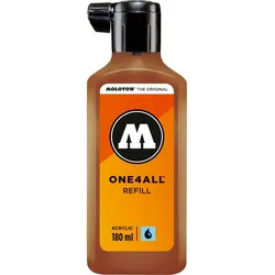 Nachfülltinte One4All für Permanentmarker 180ml haselnussbraun
