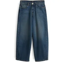 OPUS Damen Barrel | LOLAH MODERN Barrel Jeans aus BCI Cotton Mix Mid Rise mid Retro Blue, 38 L28 - 38W / 28L