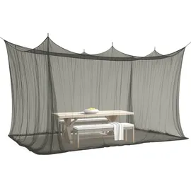 elegancio Moskitonetz 300 x 500 cm Schwarz