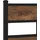 vidaXL Metallbett 140 x 190 cm Brown