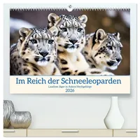 Calvendo Im Reich der Schneeleoparden (hochwertiger Premium Wandkalender 2026