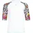 Arena Rash Vest S/S Allover Weiß 140