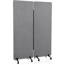 hjh OFFICE Trennwand FLEXMIUT 100 % PET + Polyester