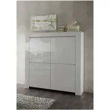 INOSIGN Highboard »Amalfi«, Breite 120 cm, weiß