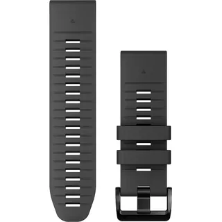 Quickfit® 26 Silikonarmband - Graphite - One Size