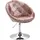 Svita Cocktailsessel HAVANNA Samt 62 x 88 x 58 cm Champagner drehbar, höhenverstellbar