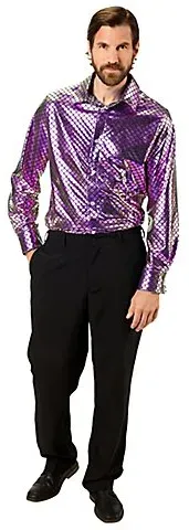 Hemd "Schuppen", lila