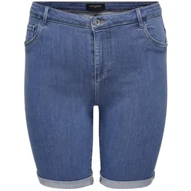 ONLY CARMAKOMA Carthunder Life Reg Long Shorts DNM Blau 42