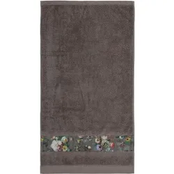 Fleur Handtuch 60 x 110 cm taupe