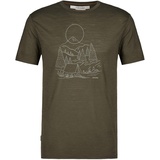 Icebreaker Herren Tech Lite III Sunset Camp T-Shirt L